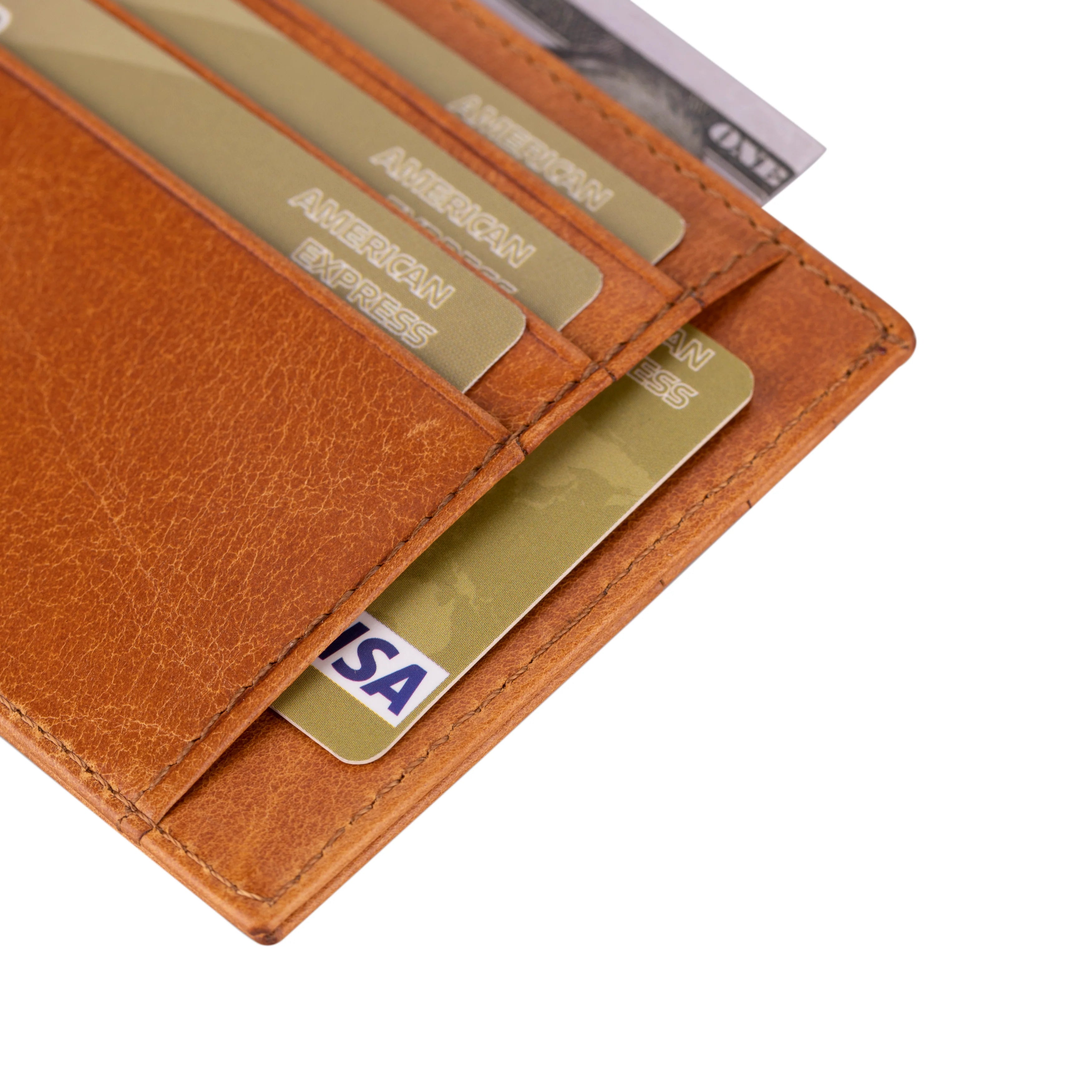 Slim Card Holder Leather