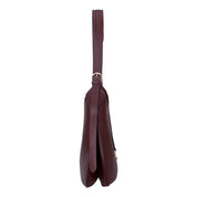 Selene Crescent Leather Shoulder Bag – Personalized Women's Hobo Purse