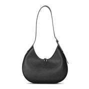 Selene Crescent Leather Shoulder Bag – Personalized Women's Hobo Purse