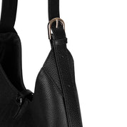 Selene Crescent Leather Shoulder Bag – Personalized Women's Hobo Purse