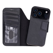 Elite Magic iPhone 17 Pro Max Leather Detachable Wallet Case