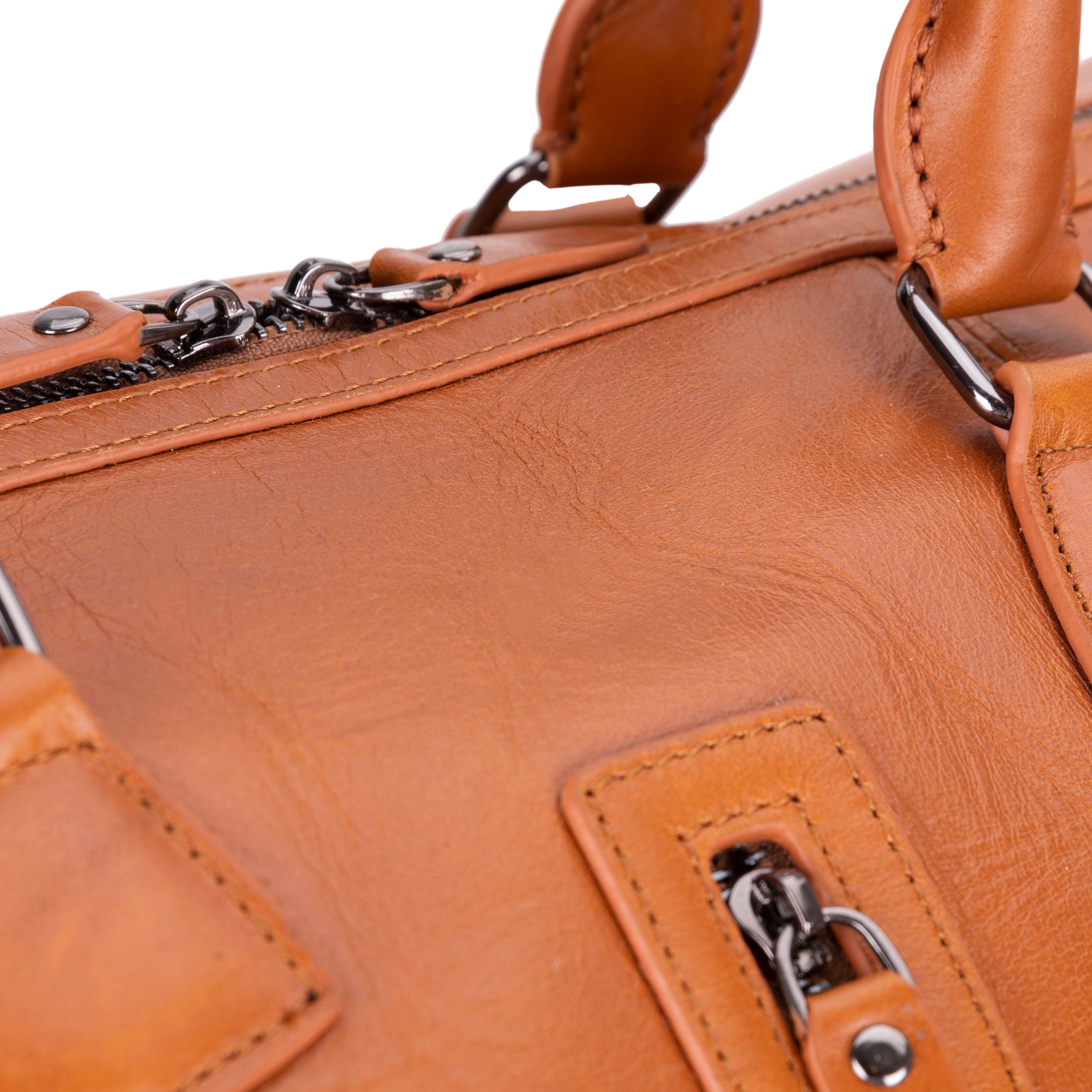 Dolly Leather Weekend Duffle Bag