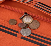 Sentinel Leather Wallet – Unisex RFID Long Wallet with Phone Pocket