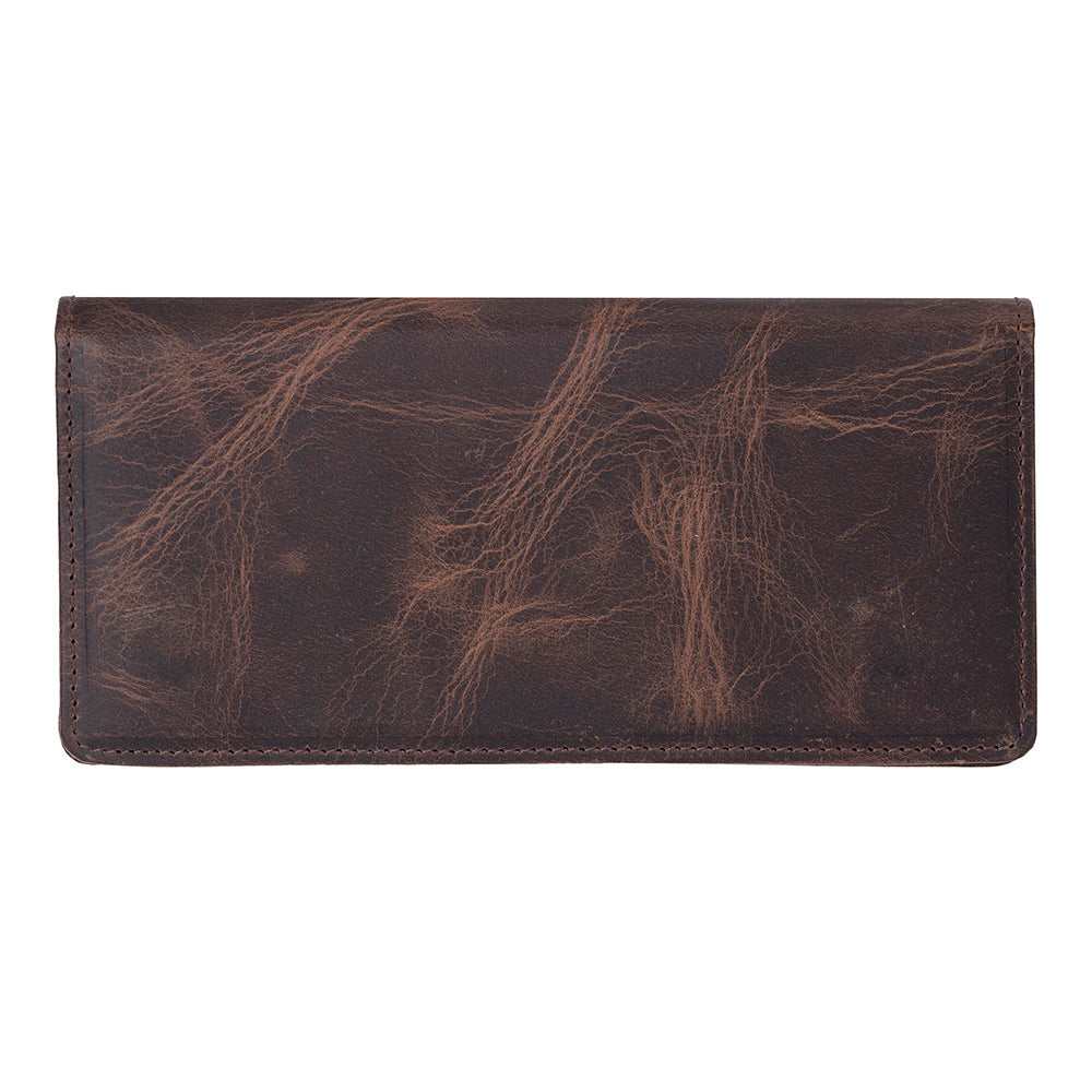 Sentinel Leather Wallet – Unisex RFID Long Wallet with Phone Pocket