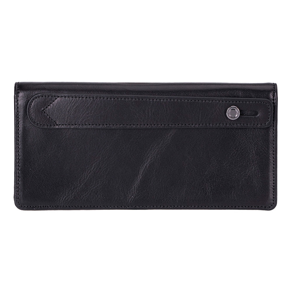 Sentinel Leather Wallet – Unisex RFID Long Wallet with Phone Pocket