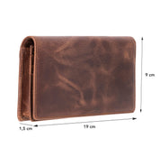 Sentinel Leather Wallet – Unisex RFID Long Wallet with Phone Pocket