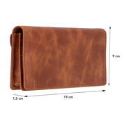 Sentinel Leather Wallet – Unisex RFID Long Wallet with Phone Pocket
