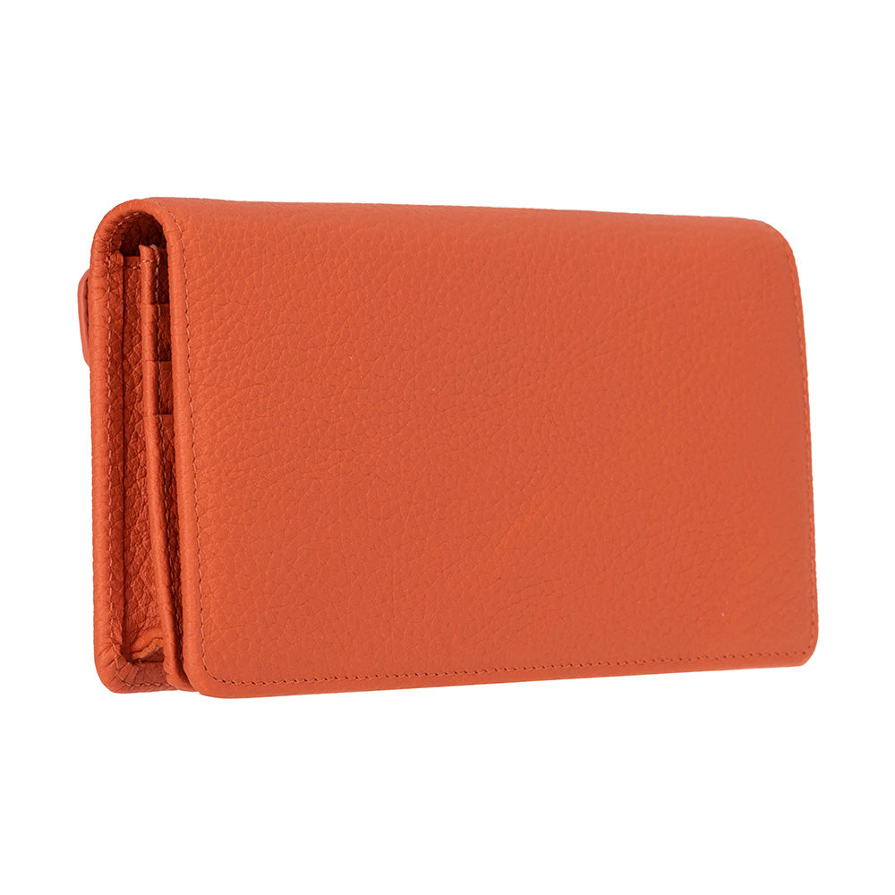 Sentinel Leather Wallet – Unisex RFID Long Wallet with Phone Pocket