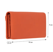 Sentinel Leather Wallet – Unisex RFID Long Wallet with Phone Pocket