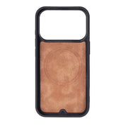 Gray leather MagSafe wallet case for iPhone 18 Pro and 17 Pro - view 11