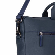 Legendary Leather Business Briefcase / Laptop Case 13" with Suitcase