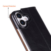 Sonat Leather iPhone 17 Folio Case