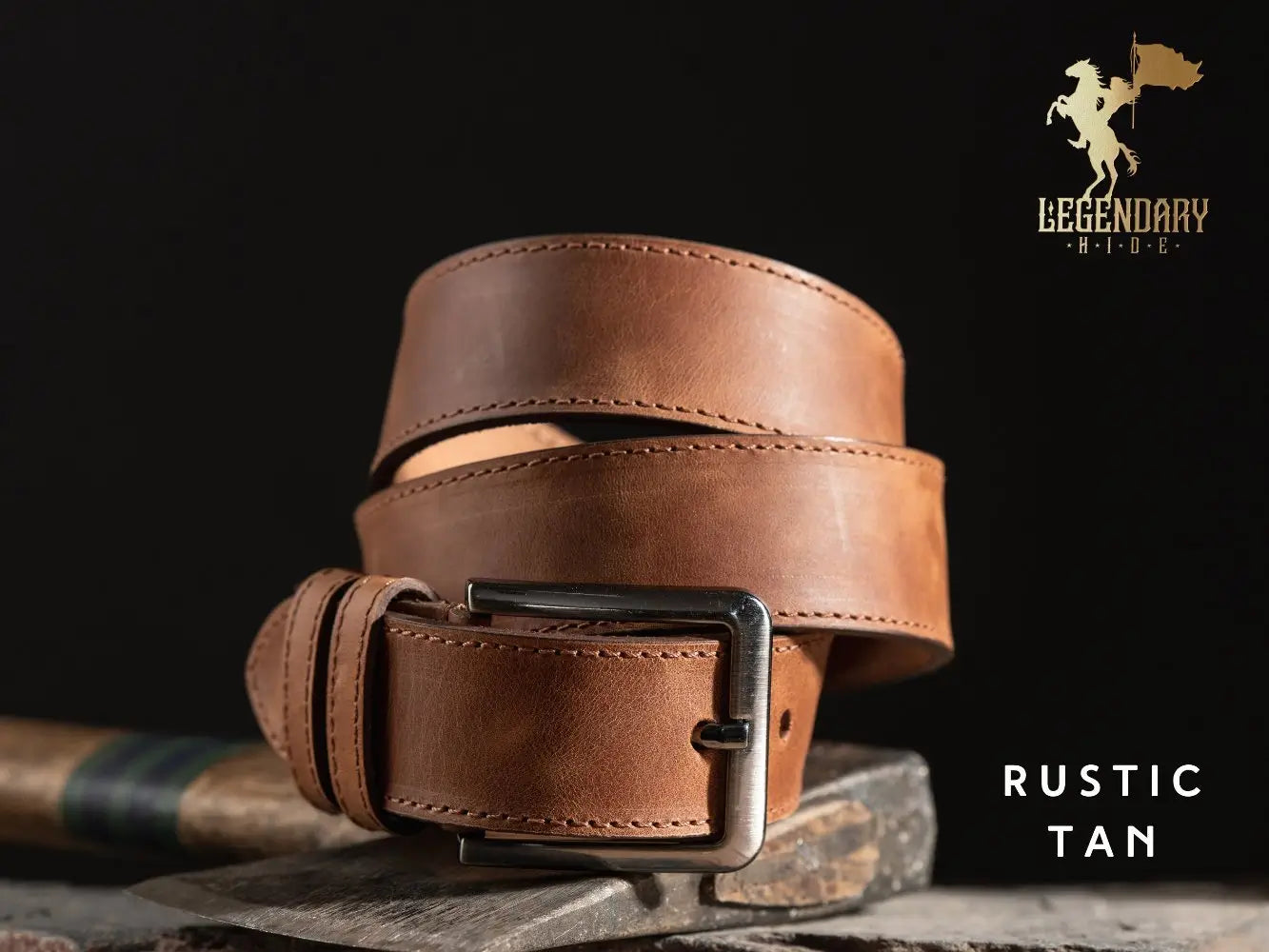 Personalized Handcrafted Genuine Leather Belt for Men - Legendary Hide