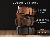 Personalized Handcrafted Genuine Leather Belt for Men - Legendary Hide