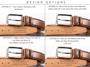 Personalized Handcrafted Leather Belt for Men - Legendary Hide