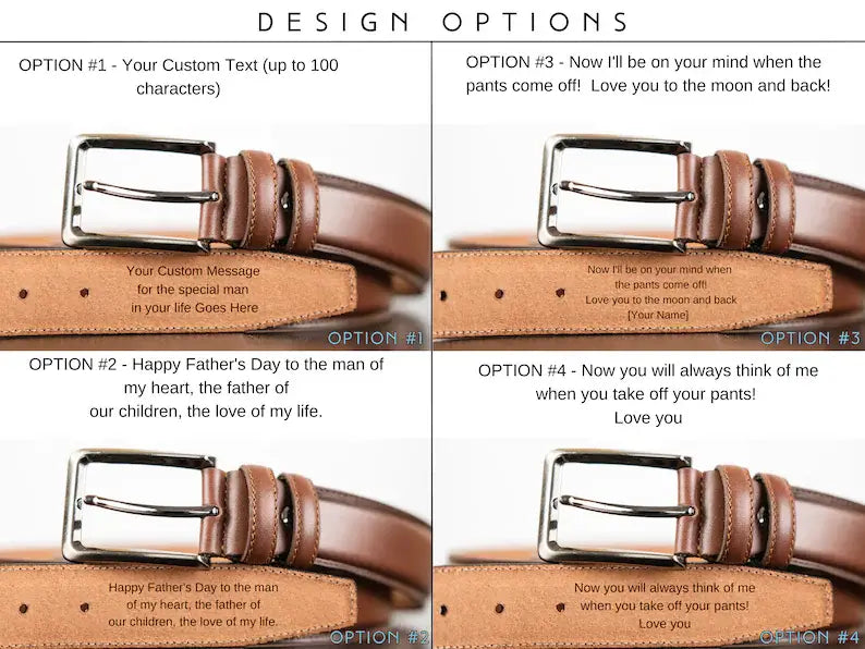 Personalized Handcrafted Leather Belt for Men - Legendary Hide