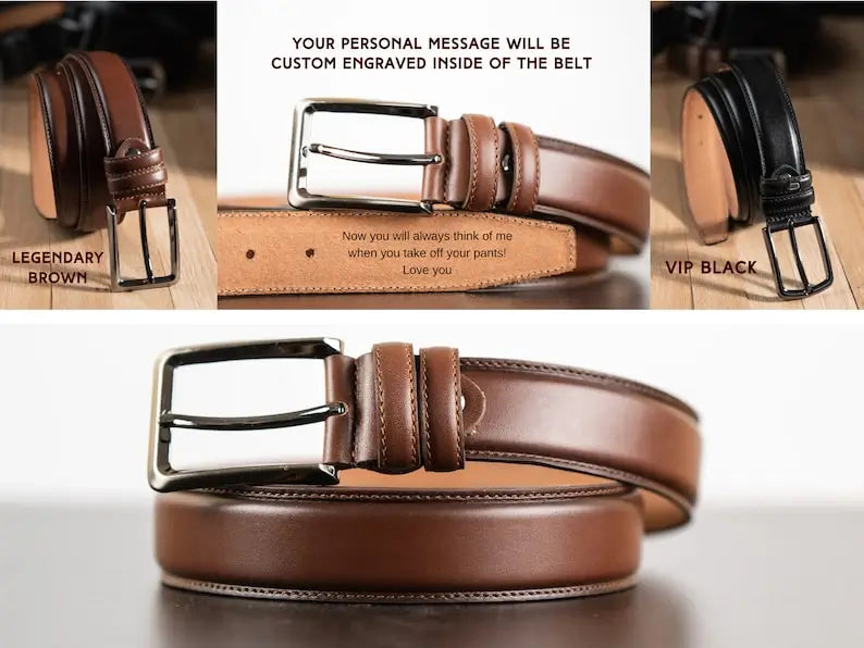 Personalized Handcrafted Leather Belt for Men - Legendary Hide