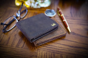 Personalized Leather Card Holder Wallet for Men - Legendary Hide