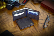 Personalized Leather Card Holder Wallet for Men - Legendary Hide