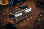 Personalized Leather Card Holder Wallet for Men - Legendary Hide