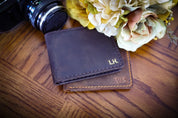 Personalized Leather Card Holder Wallet for Men - Legendary Hide