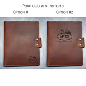 Apex Pipeline Services – Custom Engraved Leadership Set (20 Units) | 10 A5 Planners + 10 Portfolios