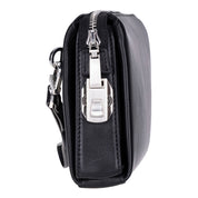 The Nomad Leather Wristlet Clutch – Minimal Zip Wallet & Travel Carry