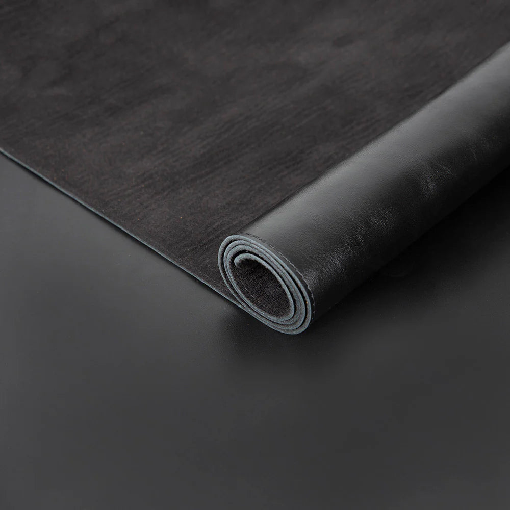 Personalized Leather Desk Mat, Small (12" x 28") – Custom Engraved Desk Pad & Mouse Pad