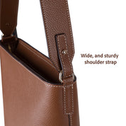 Elena Tote — Genuine Leather Shoulder Bag
