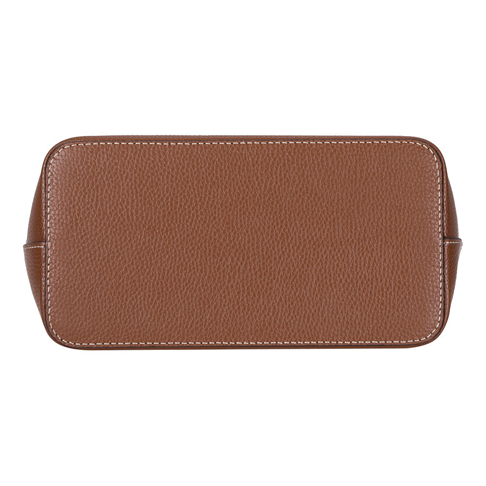 Elena Tote — Genuine Leather Shoulder Bag