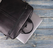  Apollo Geniun Leather Laptop Bag For 13"