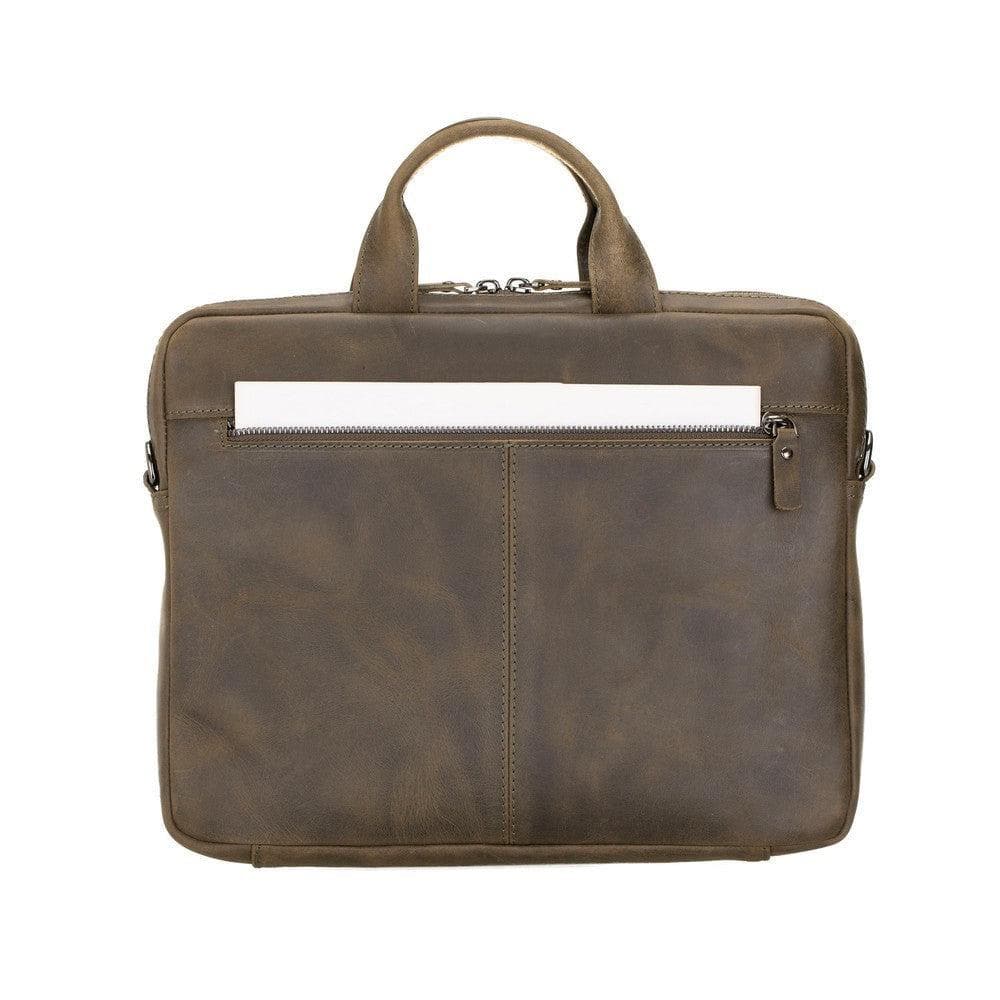  Apollo Geniun Leather Laptop Bag For 13"