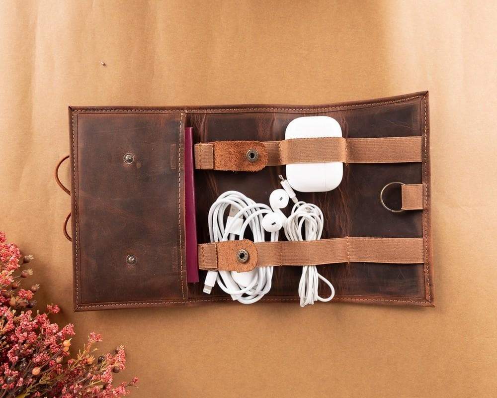 Legendary Leather Cable Organizer