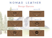 Personalized Full Grain Leather Glasses Case | Eyewear Protector with Snap Closure | Sunglasses Sleeve