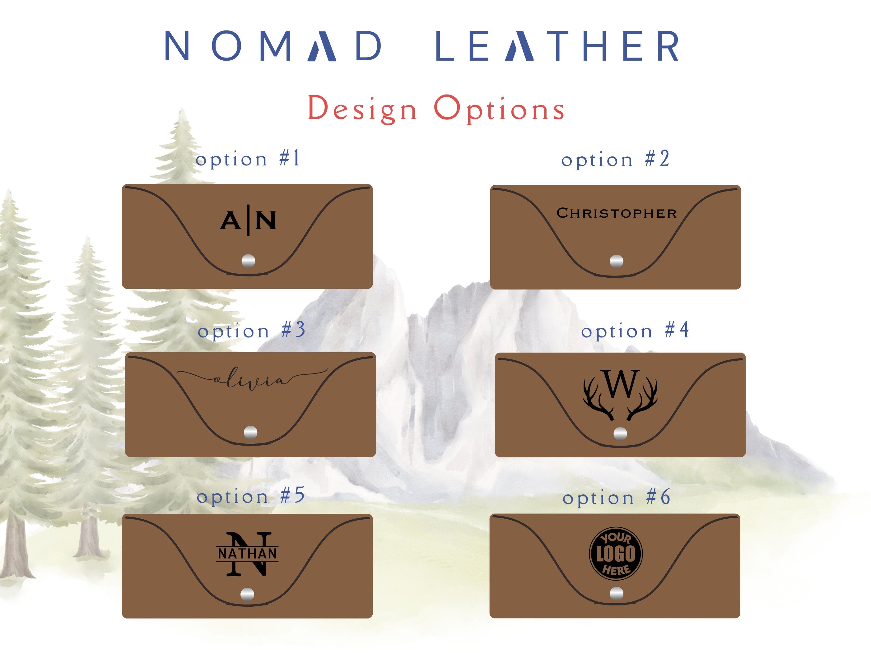 Personalized Full Grain Leather Glasses Case | Eyewear Protector with Snap Closure | Sunglasses Sleeve