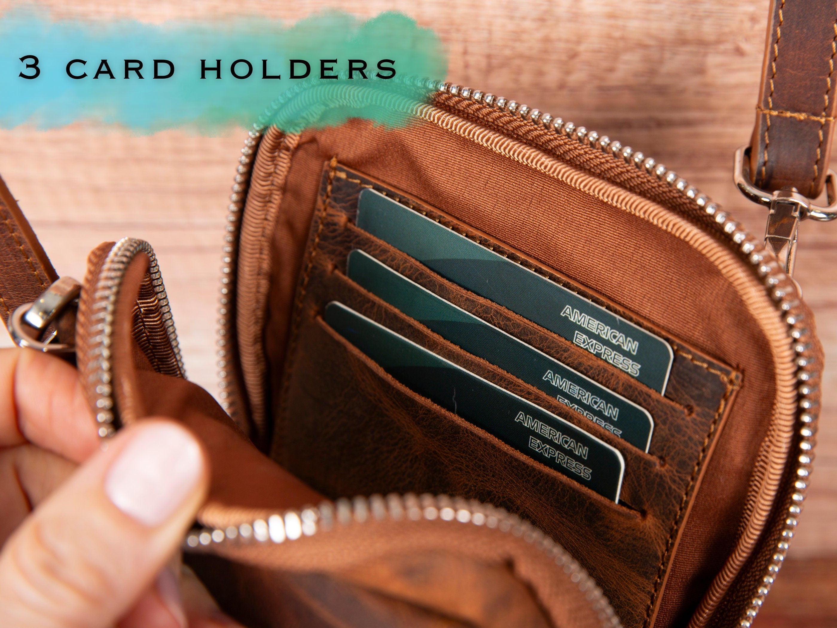 Cross Body Bag, Leather Phone Wallet, Womens Wallet, Phone Bag, Phone Holder, Anniversary Gift For Her, Minimalist Wallet, Personalized Bag