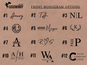 Leather Men's Wallet, Small Front Pocket Wallet, Minimalist Leather Card Holder