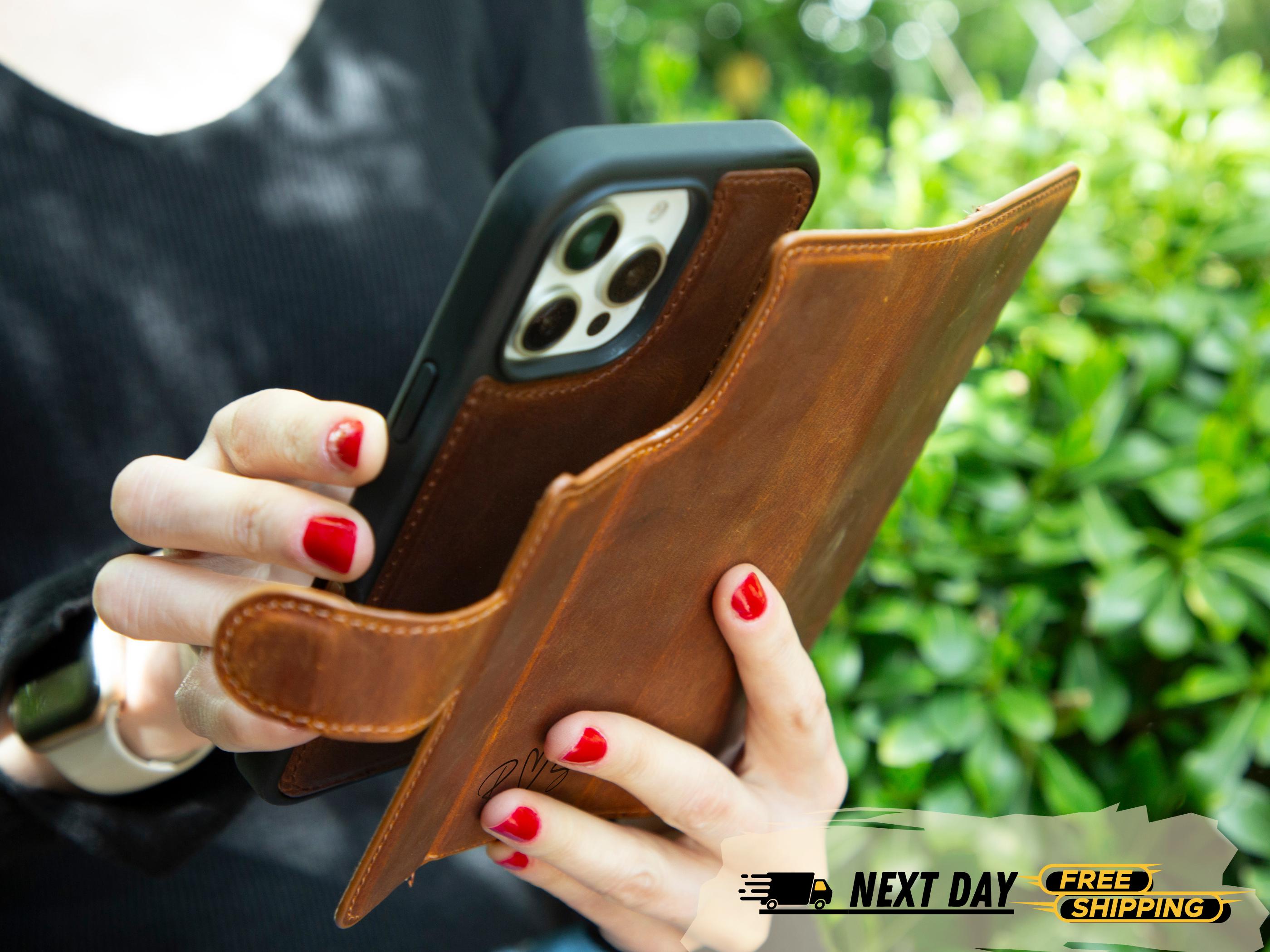 Personalized Leather iPhone 16 Pro Max Phone Case Personalized Leather iPhone 16 Pro Max Phone Case