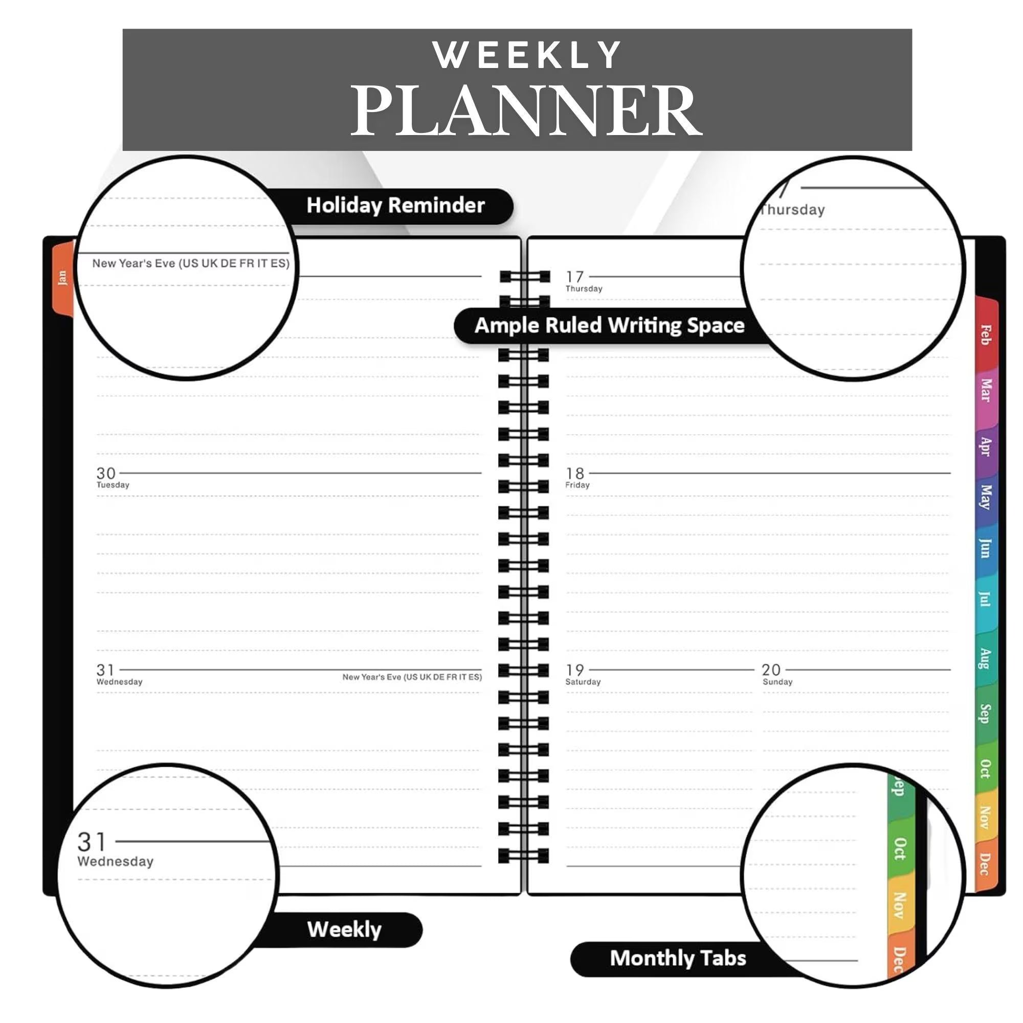 Personalized Refillable Leather Journal, Company Gift