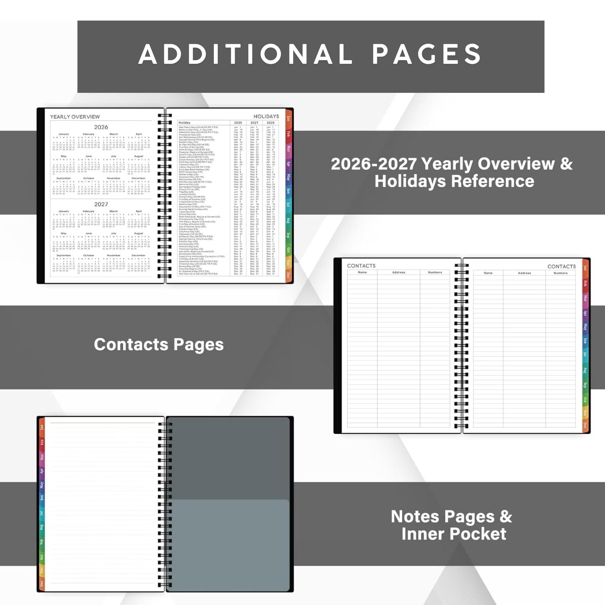 Personalized Refillable Leather Journal, Company Gift