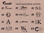 Custom Minimalist Wallet – Personalized Leather Card Holder for Men, Engraved Monogram, Wallet with Money Clip