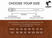 Personalized Leather Belt | Fathers Day Gift | Gift for Dad | Mens Belt | Gift for Husband | Gift for Him | Custom Belt