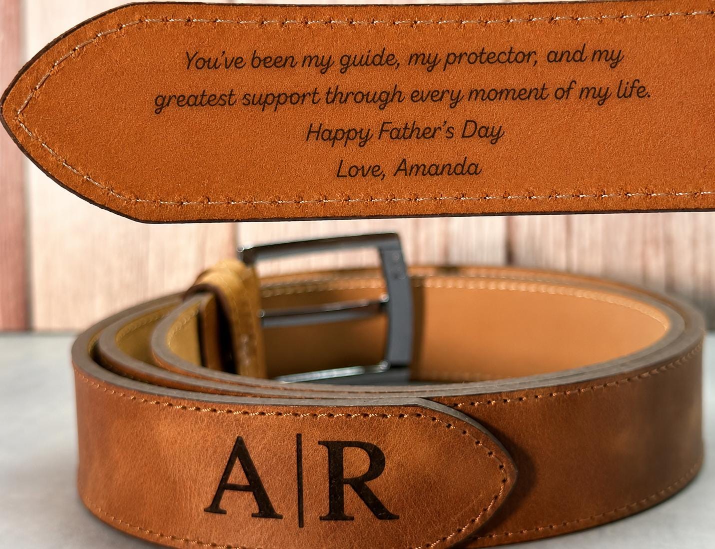 Personalized Leather Belt | Fathers Day Gift | Gift for Dad | Mens Belt | Gift for Husband | Gift for Him | Custom Belt