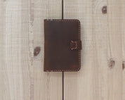 Customized Handmade Leather Passport Cover & Travel Wallet